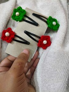 Handmade Flower Hair Clips