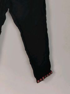 Embroidered Black Kurta
