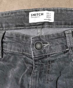 Snitch Brand New Bootcut Grey Denim Jeans