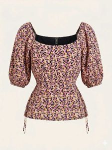 Chic Floral Crop Top