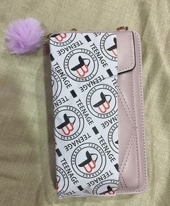 Cute lavender sling Bag