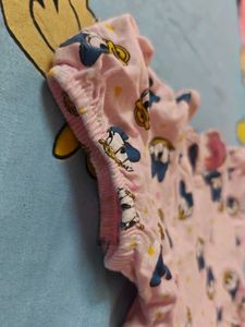 BabyHug Pink Daisy Duck Dress