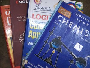 ICSE Class 9 Chemistry & Logic Books