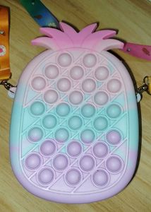 Cute Pineapple Pop-It Bag