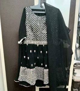 wedding Black sharara dress 🖤🖤