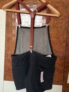 girls short dungarees