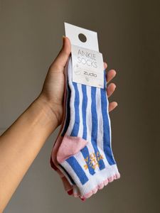 Striped Ankle Socks