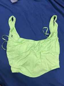 Zara Green Corset Top- high quality