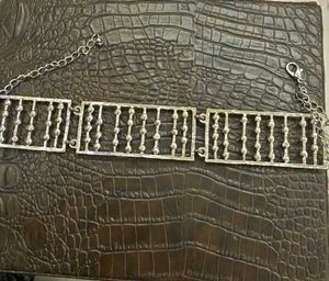 Sparkling Necklace with Faux Pearls