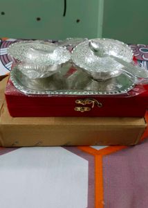 Silver Plated Bowl Set