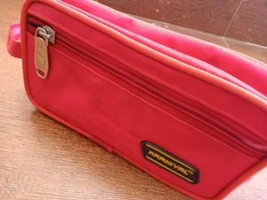 Vibrant Red Karnival Pouch Bag