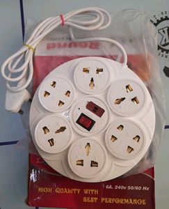 💥Round Extension Cord Pack 1  Brand New Unused