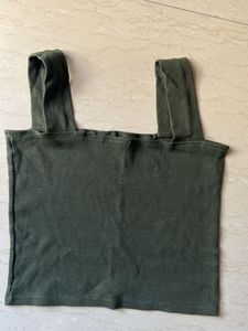 Olive Green Tank Top