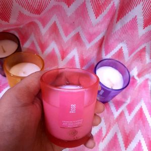 Set of 4 Scented Soy Wax Candles