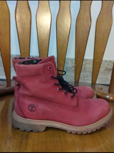 Timberland Women's Red Boots