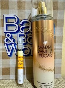 Bbw Warm Vanilla 10ml decant