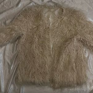 Cream Fur Jacket