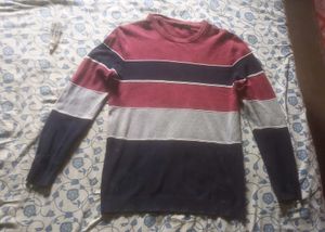HLA Menswear Colorblock Knit T-Shirt / Sweatshirt