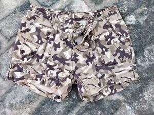 Camouflage Cargo Shorts