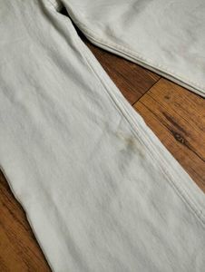 👉🏻🔥Cream Wide Leg Jeans