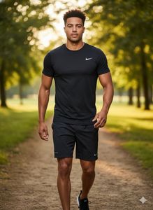 Athletic Black T-Shirt
