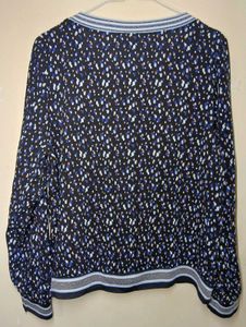Stylish Printed Long Sleeve Top