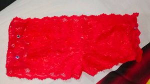 sexy Red Lace Lingerie Nightgown With Panty Set
