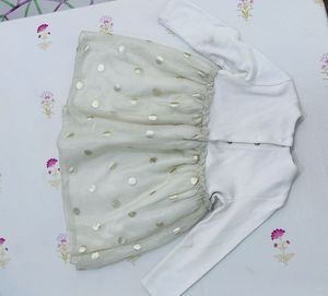 Sparkly Polka Dot Tulle Dress