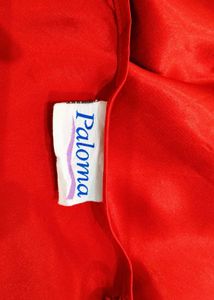 beautiful satin red lingerie set 👍