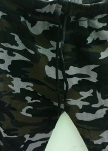 Camouflage Striped Track Pants