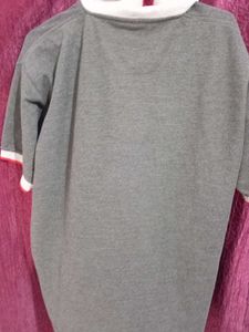 Men's Grey Polo T-Shirt