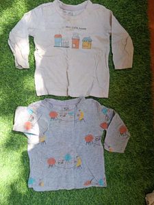 Cute Kids Long Sleeve T-Shirts Set