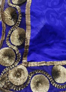 Self Printed Heavy Border Saree