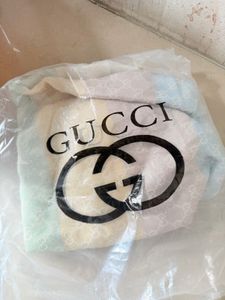 Gucci GG Monogram Scarf 100% Authentic