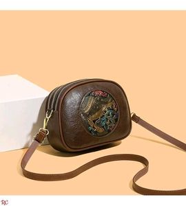 Chic Elephant Embossed Crossbody Bag