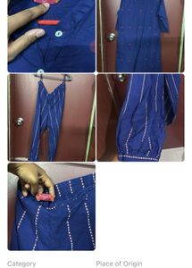 Black Ikat Kurta Set with Dupatta