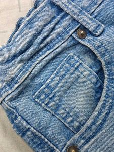 Light Wash Distressed Denim Jeans