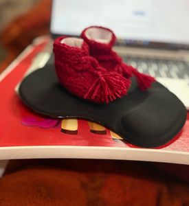 handmade Baby Booties