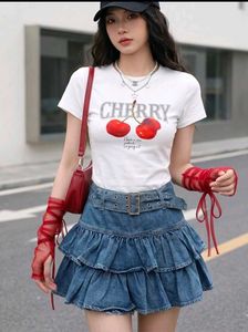 Y2K Cute Cherry Graphic Tee