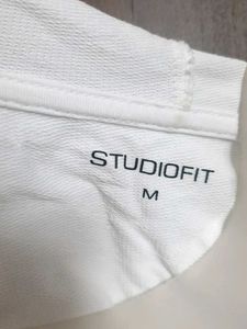 brand new👌Stylish White Cropped Hoodie Jacket