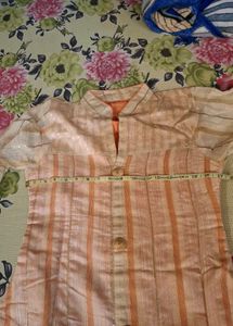 Striped Cotton Kurta