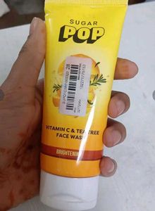 SUGAR POP Vitamin C &amp; Tea Tree Facewash | Brighten