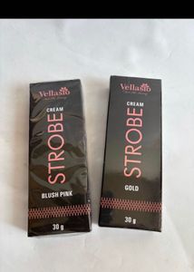 Vellasio Strobe Cream Duo - Blush Pink &amp; Gold