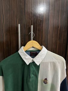 Chaps x Ralph Full Sleeve Polo Tshirt
