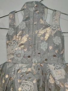 Sparkly Floral Dress for Girls