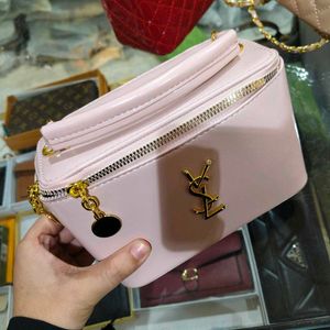 Chic Pink Vanity Bag