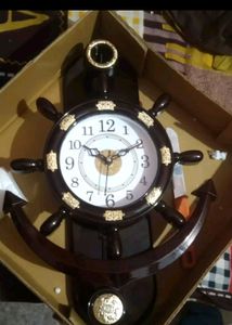 Wall Clock With Pendulum