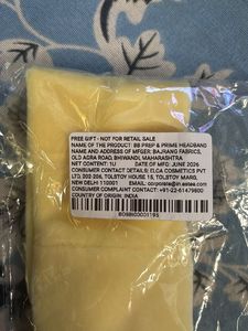 Bobbi Brown Yellow Plush Twisted Headband