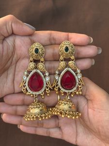 Designer Jhumka Earrings