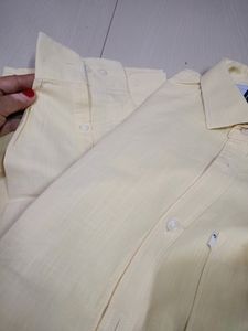 Cream Coloured Cotton Shirt